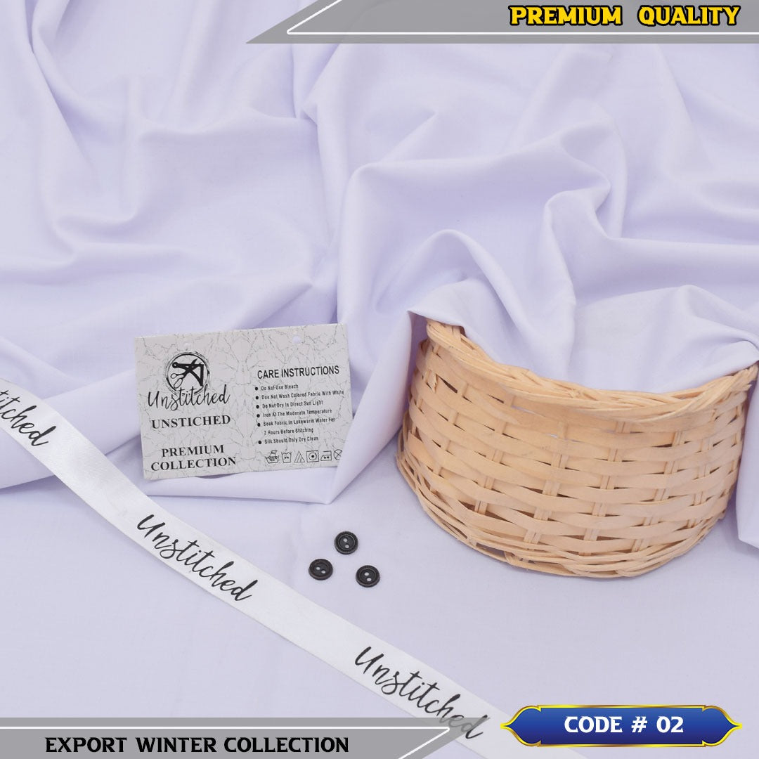 Unstitched Wash & Wear Four Seasons Wrinkle Free Fabric
