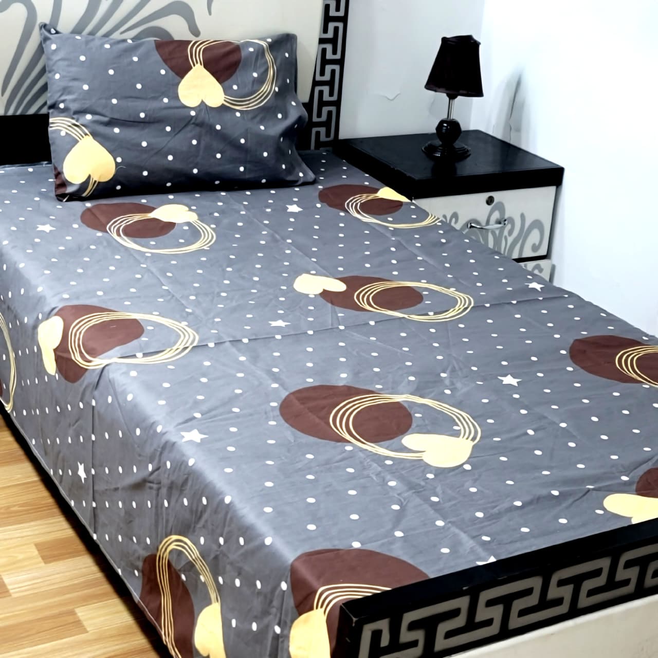 4 PC Export Quality Single Bed sheets