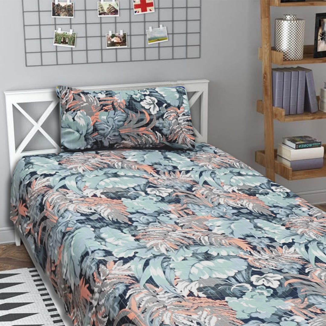 3D Crystal Cotton Single Pair Bedsheets