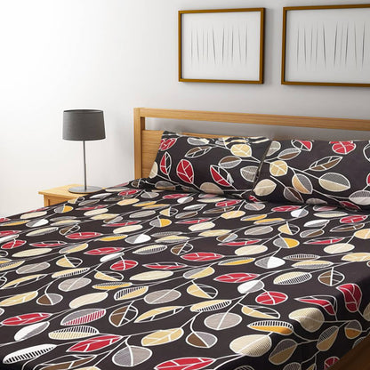 3D Crystal Cotton Bedsheet – Double Bed