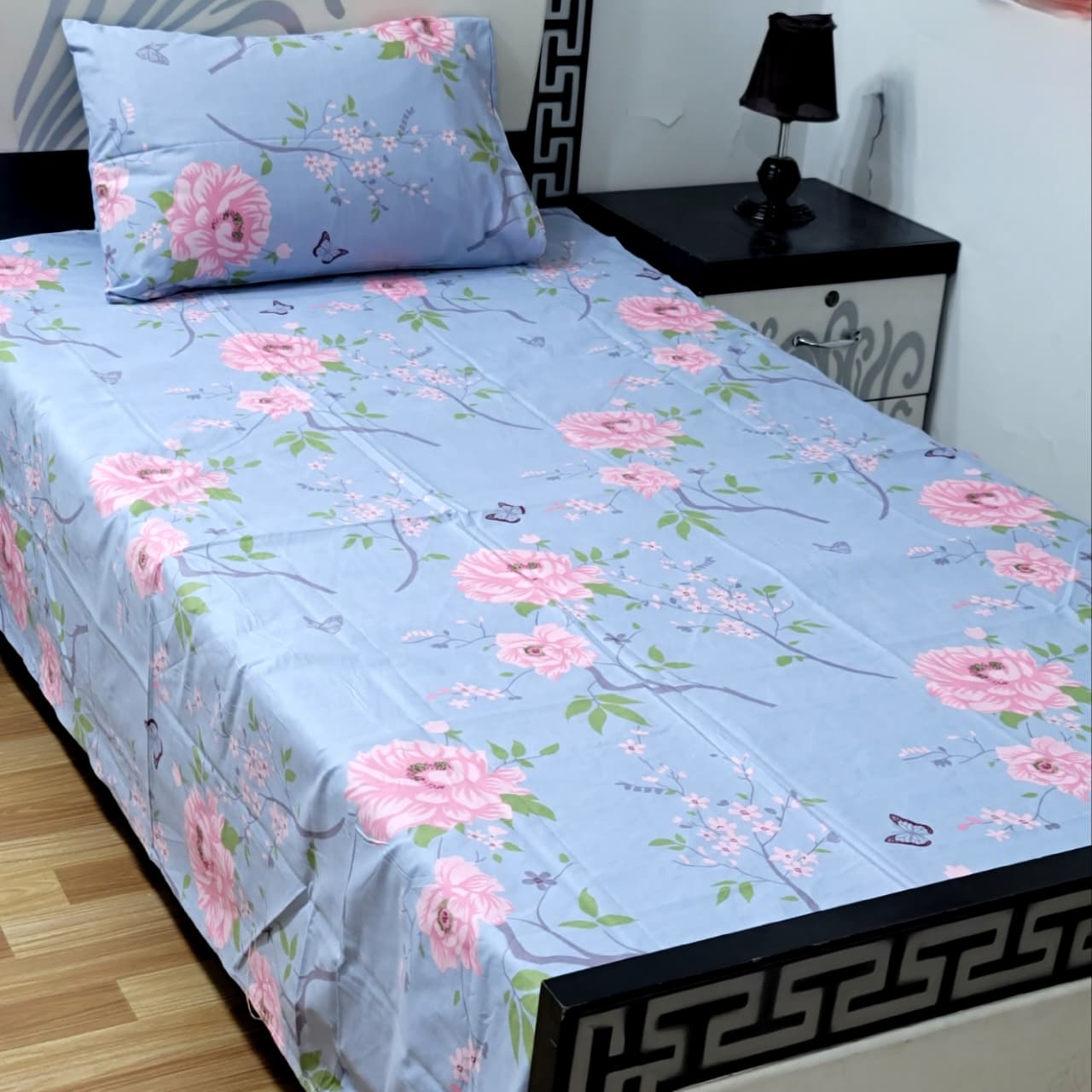4 PC Export Quality Single Bed sheets