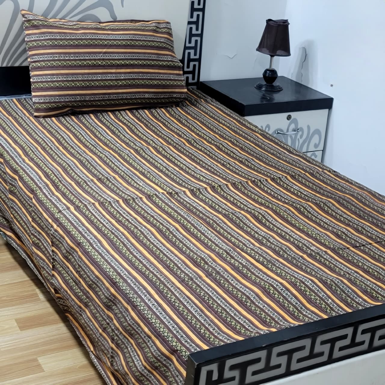 4 PC Export Quality Single Bed sheets