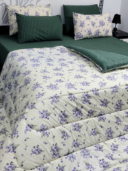 Pure Cotton Printed 7 pcs Vicky Razai Set