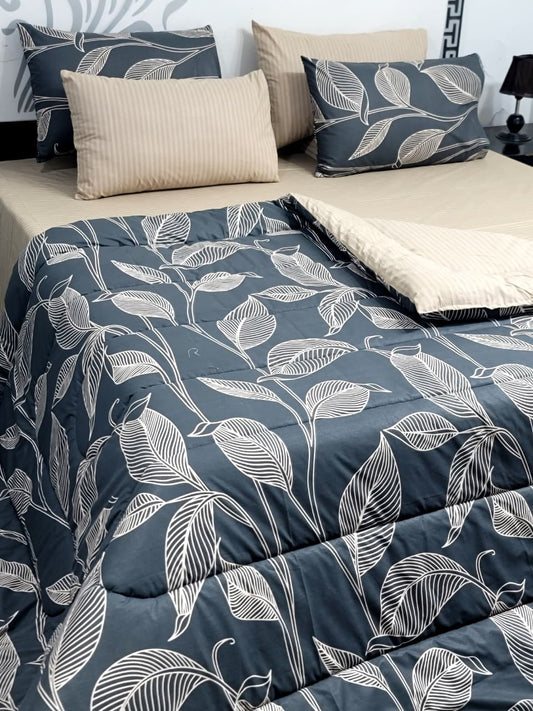 Pure Cotton Printed 7 pcs Vicky Razai Set