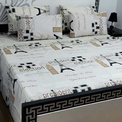 5 PC Export Quality Pure Cotton Bedsheets