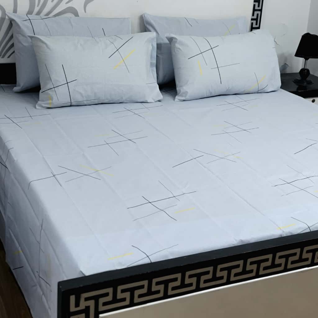 5 PC Export Quality Pure Cotton Bedsheets