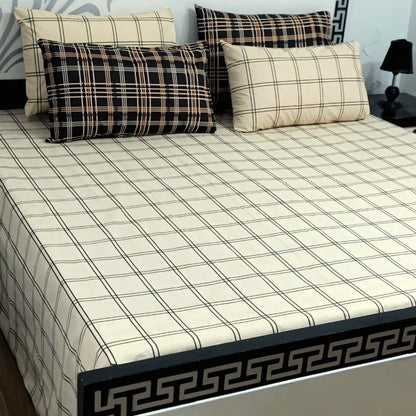 5 PC Export Quality Pure Cotton Bedsheets