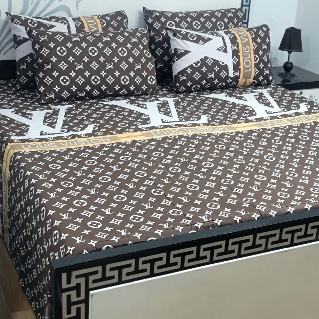 5 PC Export Quality Pure Cotton Bedsheets