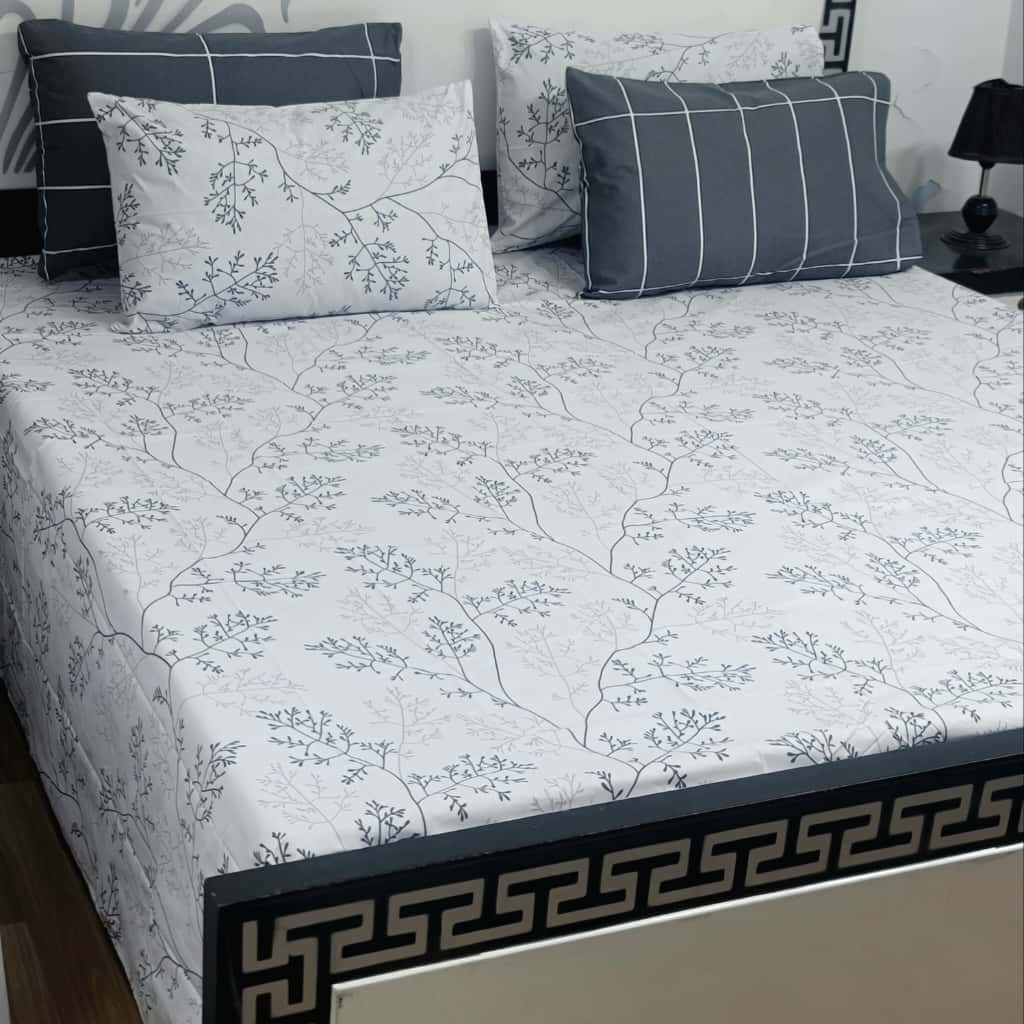 5 PC Export Quality Pure Cotton Bedsheets