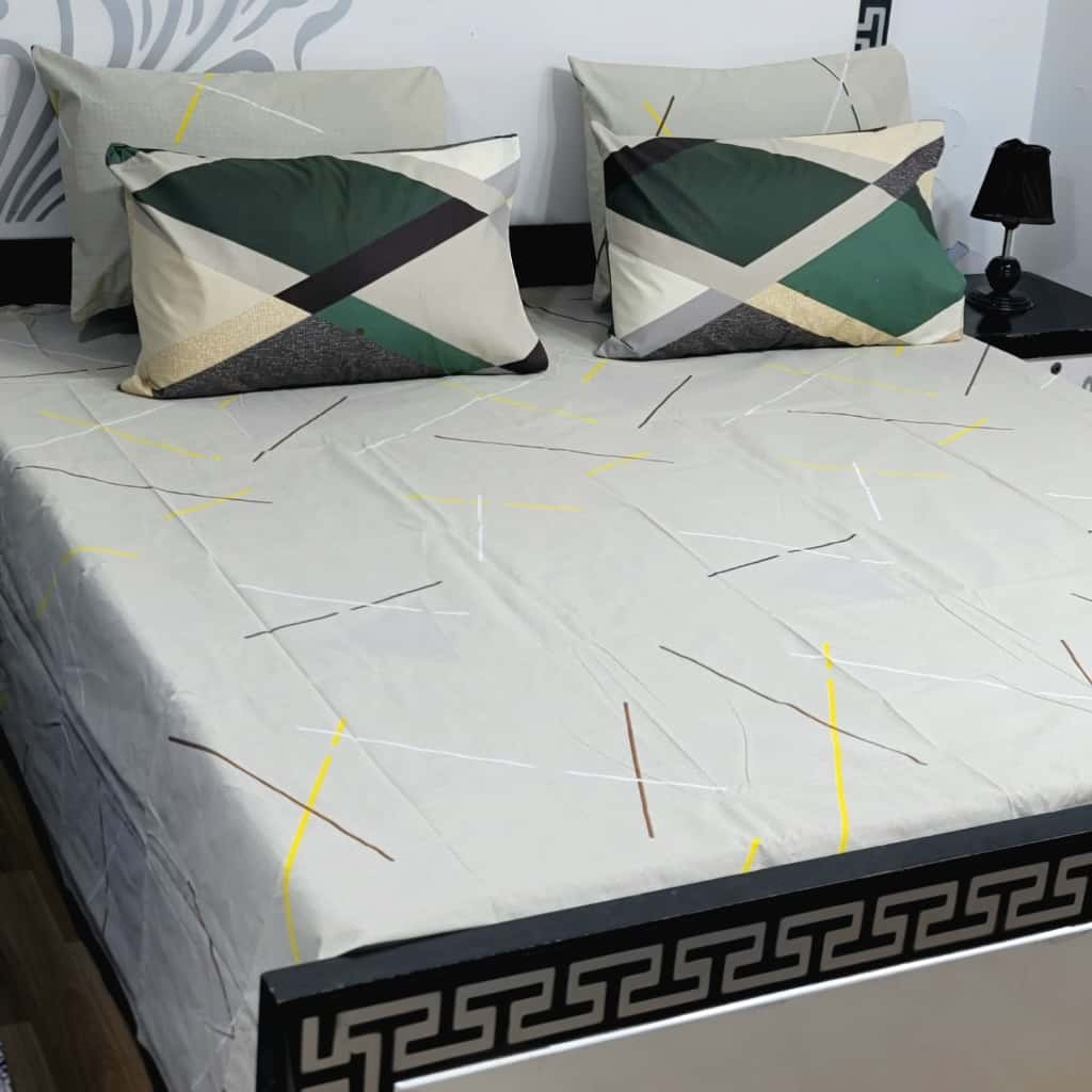 5 PC Export Quality Pure Cotton Bedsheets