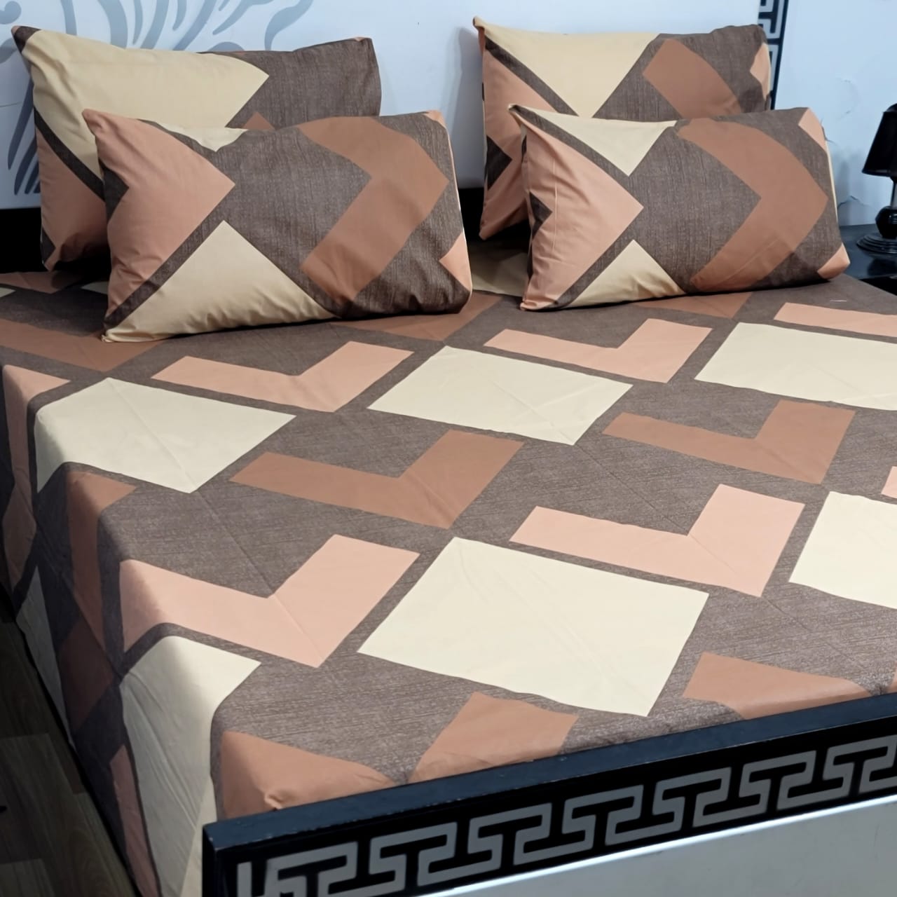 5 PC Export Quality Pure Cotton Bedsheets