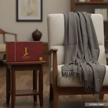 “Handcrafted Men’s Pashmina Wool Shawls ”