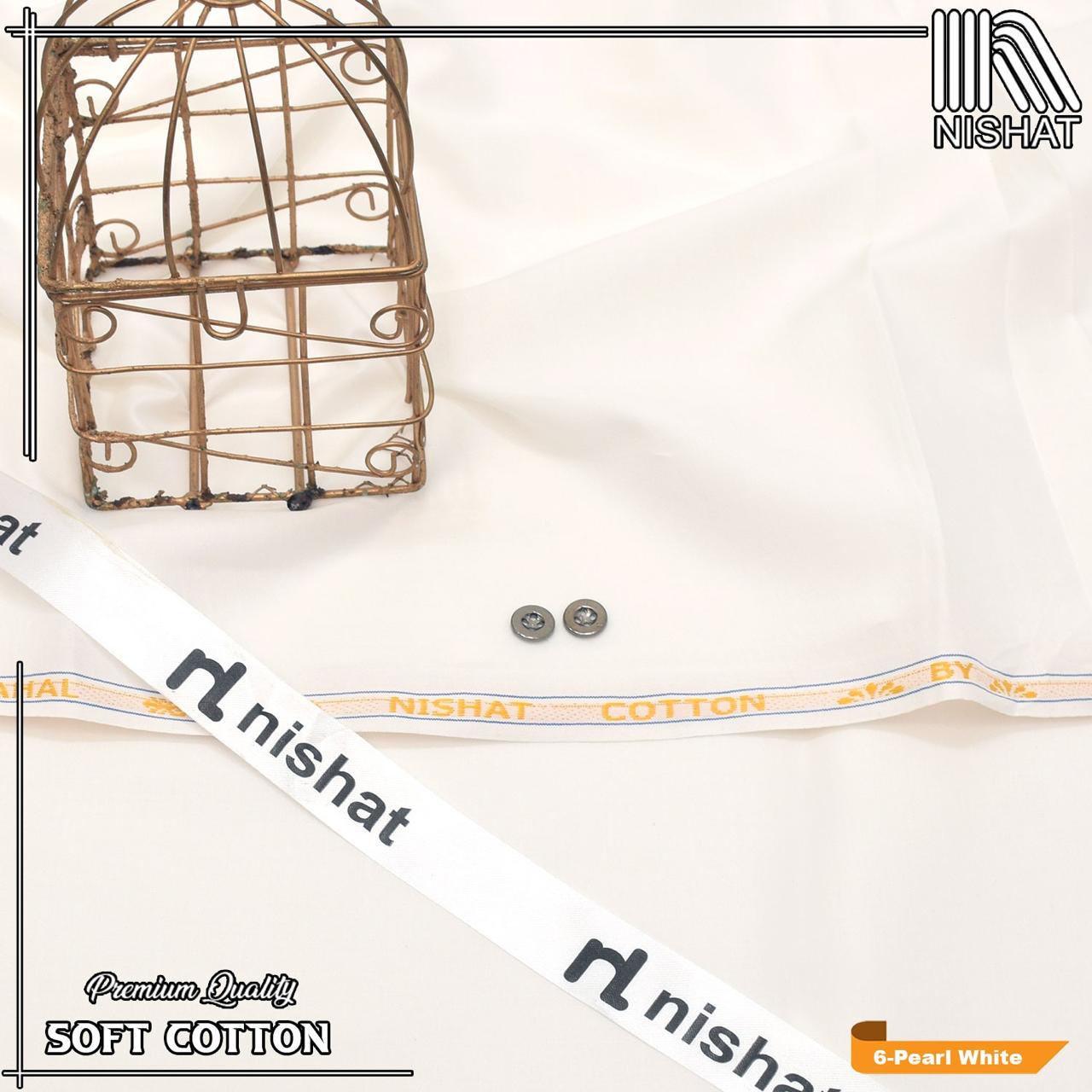 Premium Soft Cotton By Nishat | Egyptian 100% Pure Soft Cotton