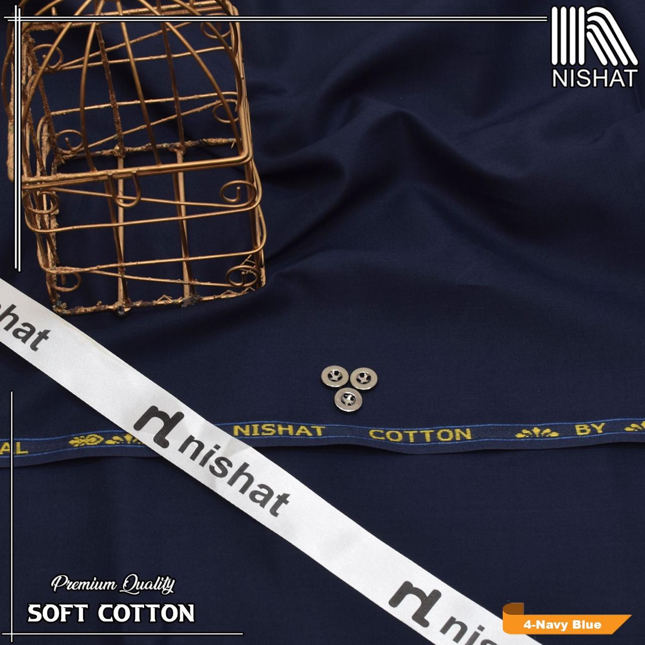 Premium Soft Cotton By Nishat | Egyptian 100% Pure Soft Cotton
