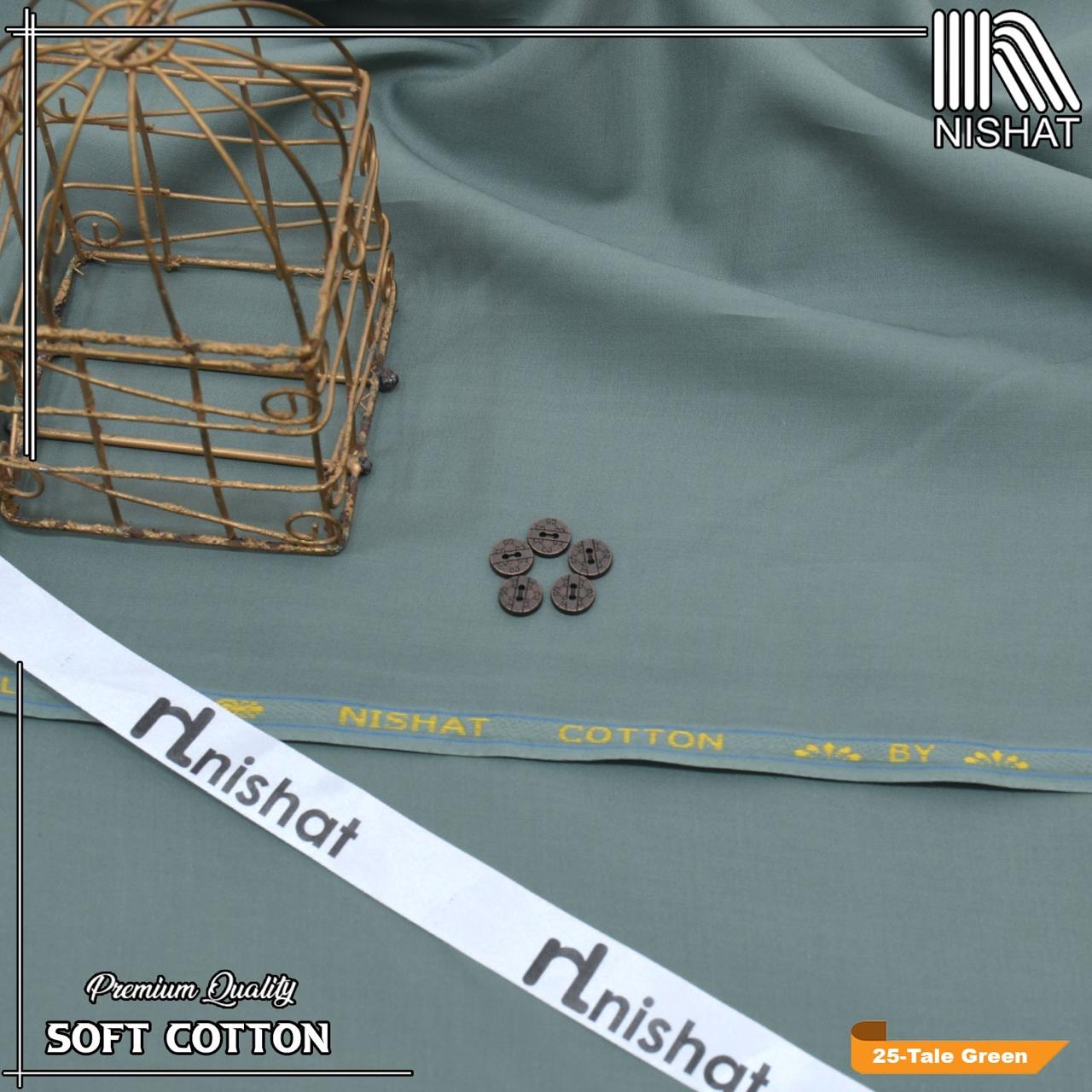 Premium Soft Cotton By Nishat | Egyptian 100% Pure Soft Cotton