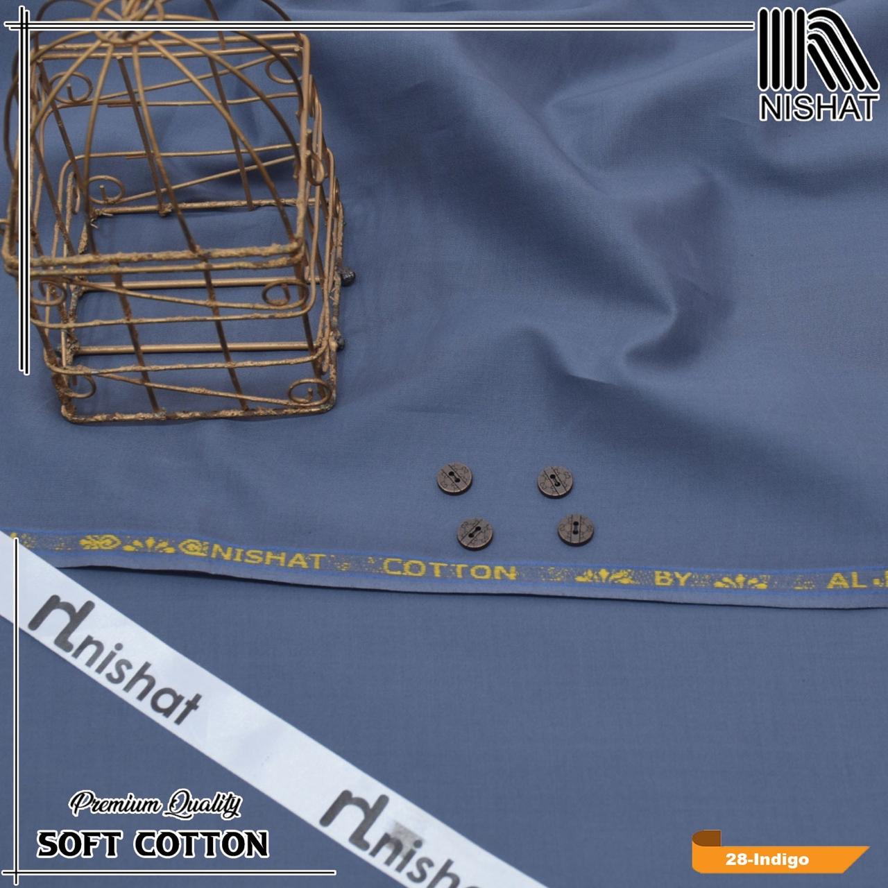 Premium Soft Cotton By Nishat | Egyptian 100% Pure Soft Cotton
