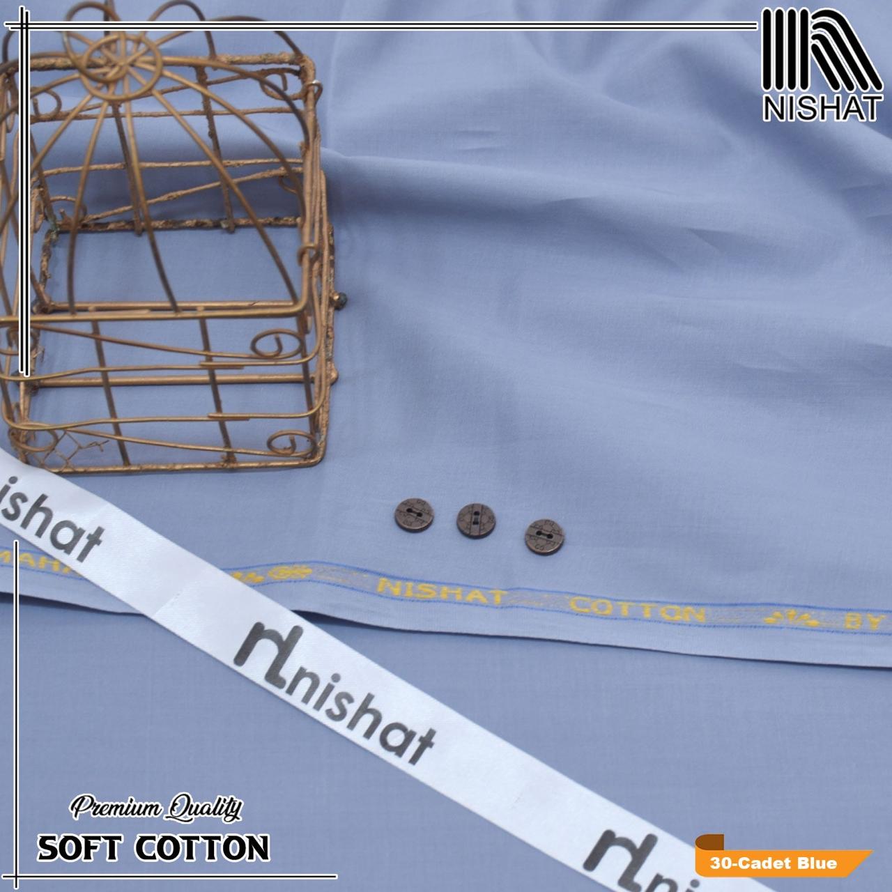 Premium Soft Cotton By Nishat | Egyptian 100% Pure Soft Cotton