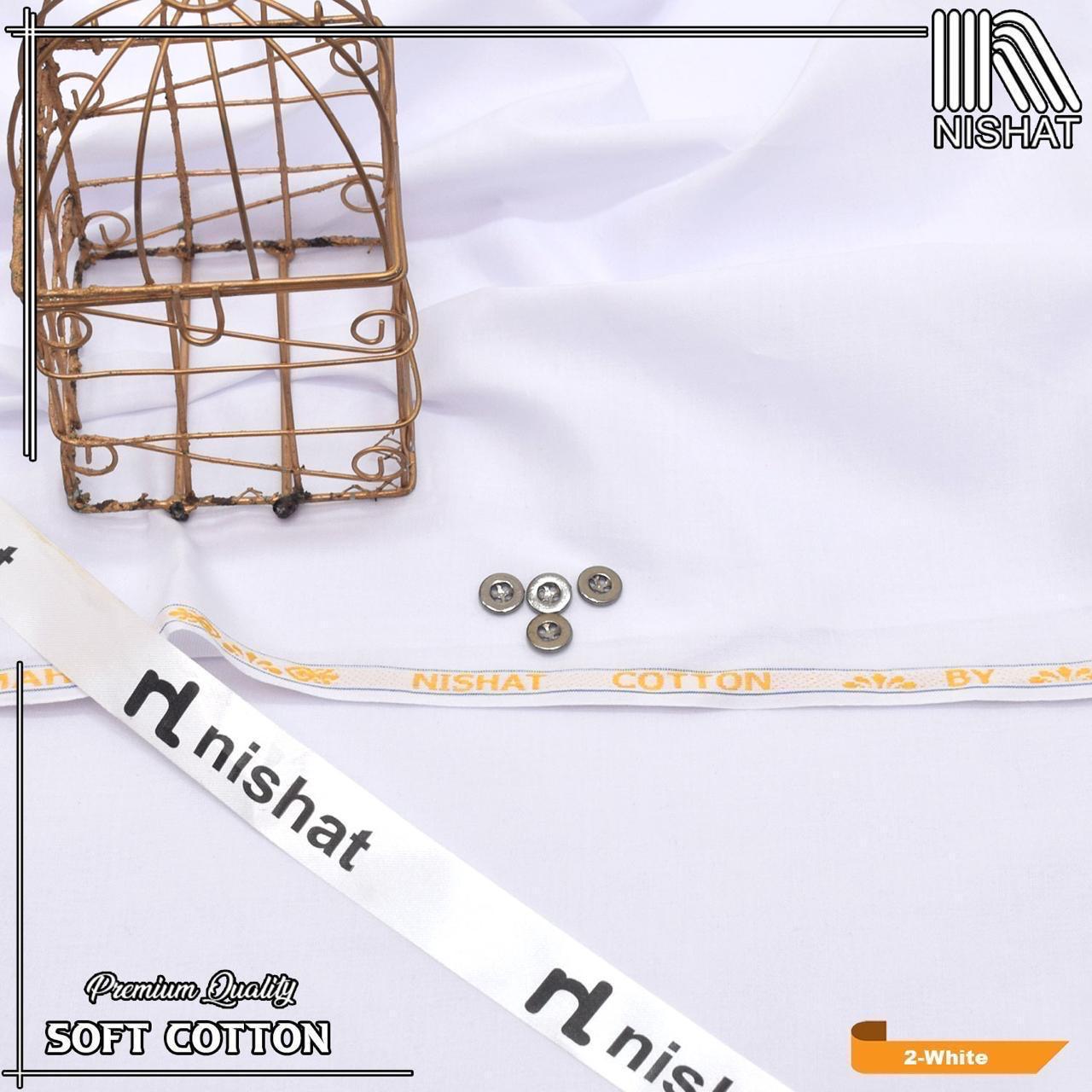 Premium Soft Cotton By Nishat | Egyptian 100% Pure Soft Cotton