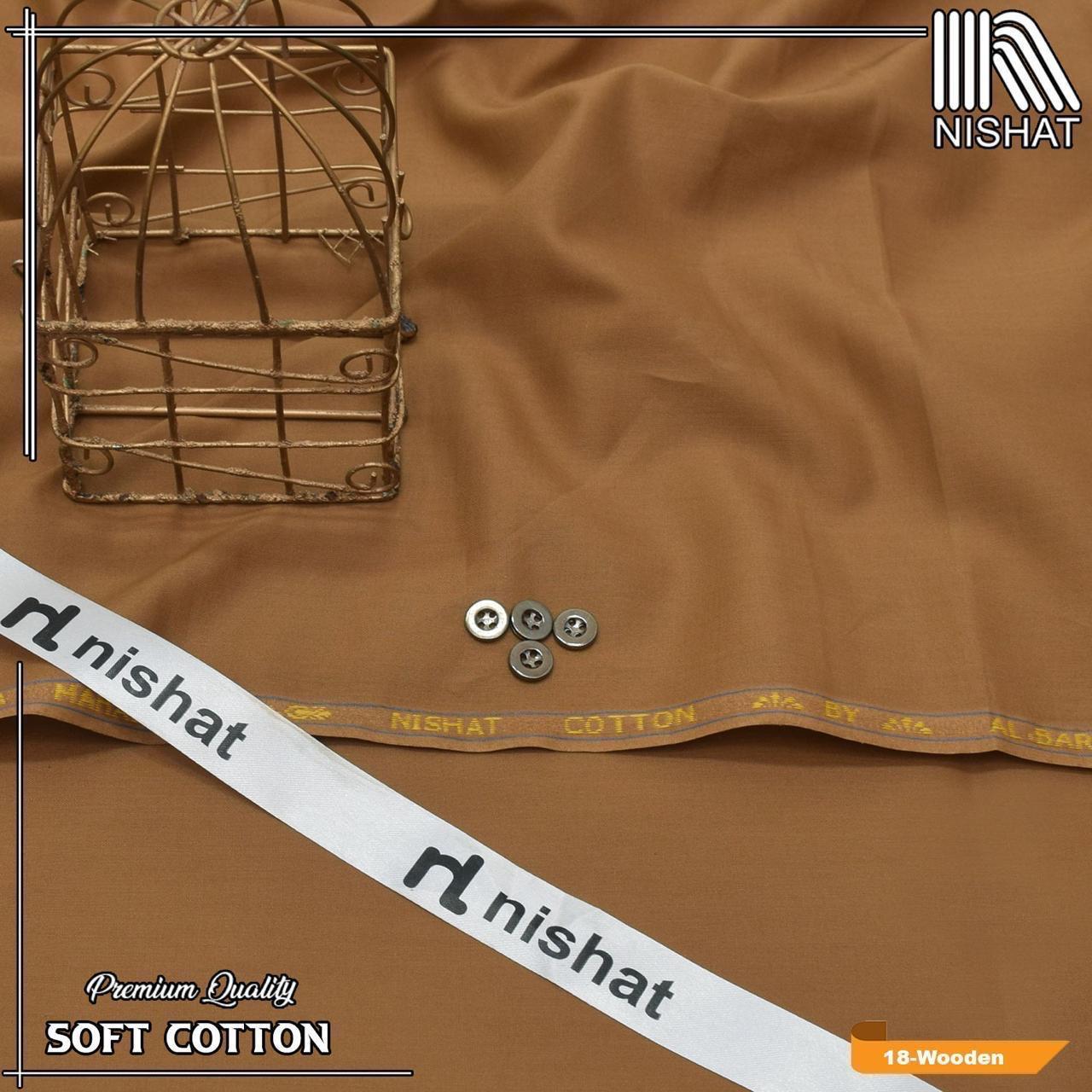 Premium Soft Cotton By Nishat | Egyptian 100% Pure Soft Cotton