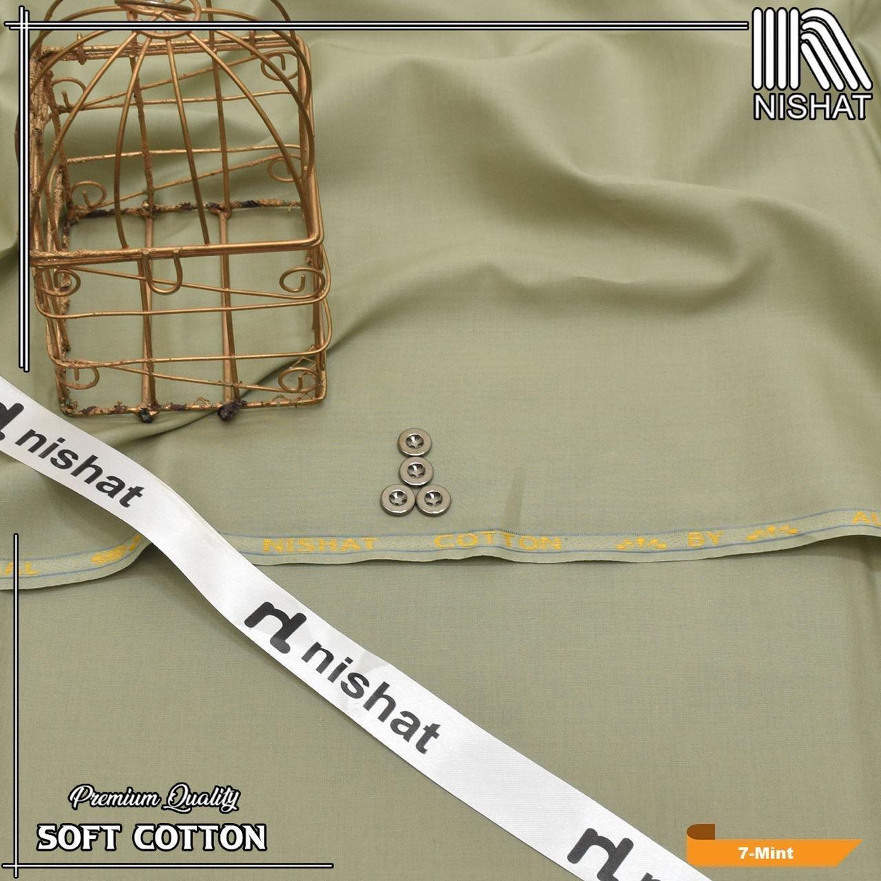 Premium Soft Cotton By Nishat | Egyptian 100% Pure Soft Cotton