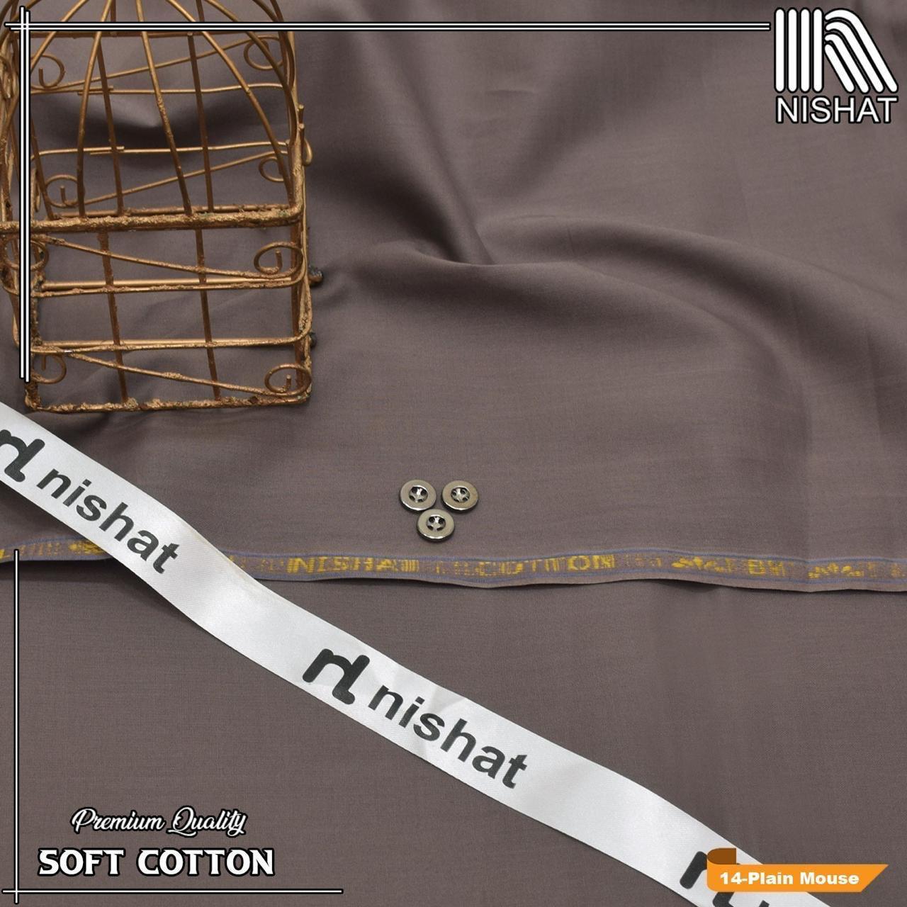 Premium Soft Cotton By Nishat | Egyptian 100% Pure Soft Cotton