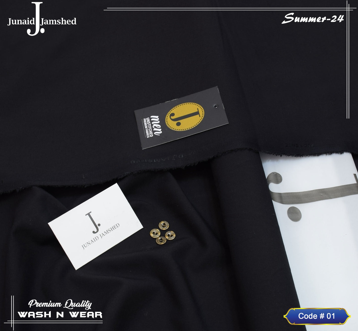 “Wash & Wear” Men’s Unstitched Fabric